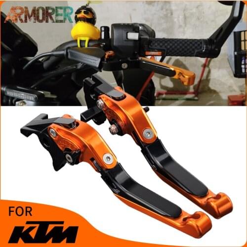 690SMC Motorcycle Accessories Aluminum Folding Adjustable Brakes Clutch Levers For KTM 690 SMC 690 SMCR 690SMCR 2012 - 2013