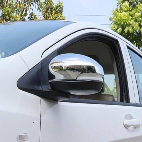 For Honda City Sedan 2014 2015 2016 accessories car Styling ABS Chrome Car rearview mirror cover decoration Cover Trim