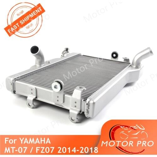 For Yamaha MT07 FZ07 2014 - 2018 Radiator Cooling Cooler Motorcycle Replacement Accessories MT FZ 07 MT-07 FZ-07 2015 2016 2017
