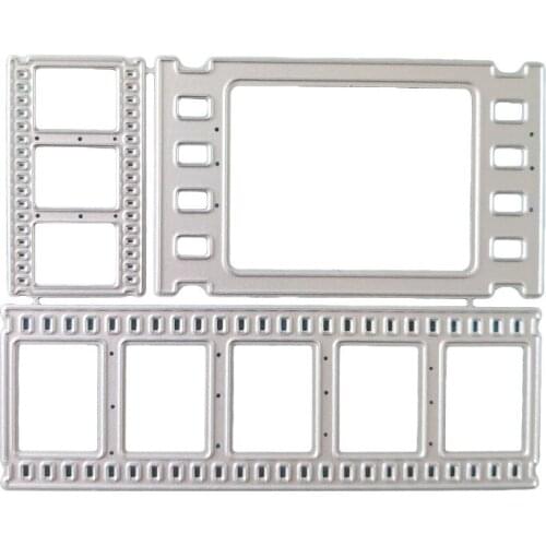 Film Photo Metal Cutting Dies Stencil Scrapbooking DIY Album Stamp Paper Card Embossing Decoration