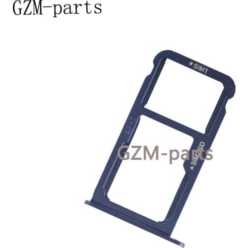 GZM-parts 50pcs/lot For Huawei Ascend P8 P9 P10 Micro SD Card Tray+Sim Card Tray Slot Holder Adapter Replacement