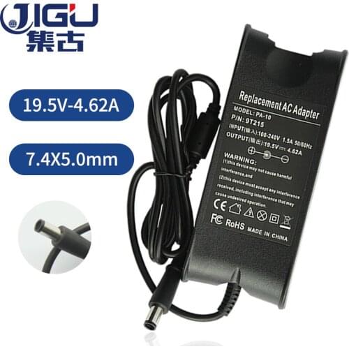 JIGU Replacement Laptop AC Charger Power Adapter For Dell 19.5V 4.62A 7.4*5.0MM 90W pa-10 pa10 pa-12 pa-2e,pa-3e free shipping