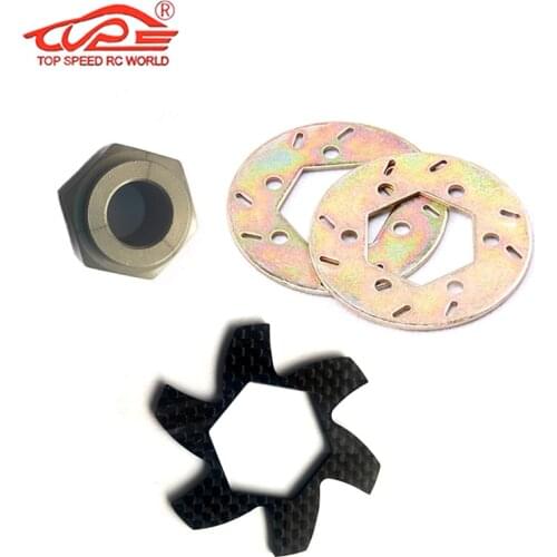Carbon Fiber Brake Pad Set or Brake Bushing for 1/5 Scale RC CAR HPI ROFUN BAHA ROVAN KM BAJA 5B 5T 5SC Truck Upgrade Parts