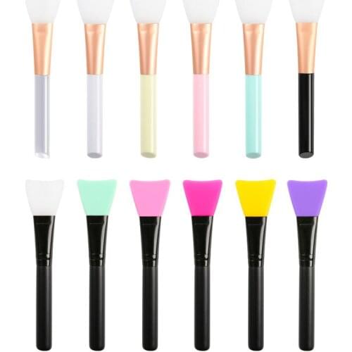 Lucky-Girls 1Pcs Cosmetics Beauty Tool Skin-Care Silicone Facial Mask Makeup Brush Liquid Foundation Tools