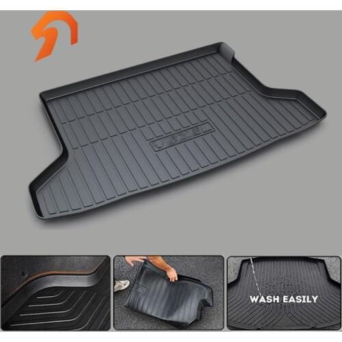 Custom fit car trunk mat for HONDA BRV VEZEL Hybrid Hybrid SPIRIOR BOOT LINER REAR TRUNK CARGO MAT FLOOR TRAY CARPET MUD COVER