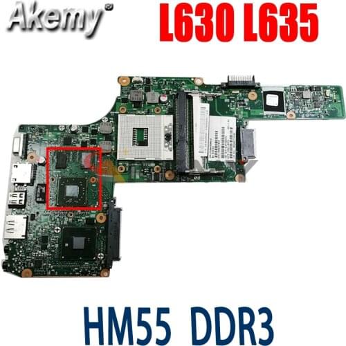 AKemy V000245030 6050A2338501 for toshiba satellite L630 L635 laptop mainboard motherboard HM55 ati video card DDR3