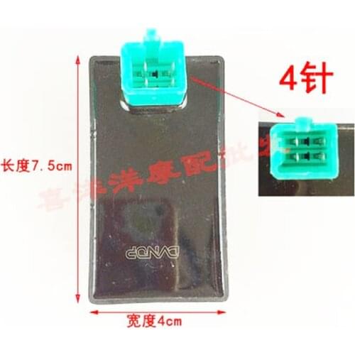 Motorcycle 4 Pins AC CDI Box Ignition Trigger for 50cc 70cc 90cc 110cc 125cc Motorcycle ATV DIRT BIKE Scooter Quad Go Carts