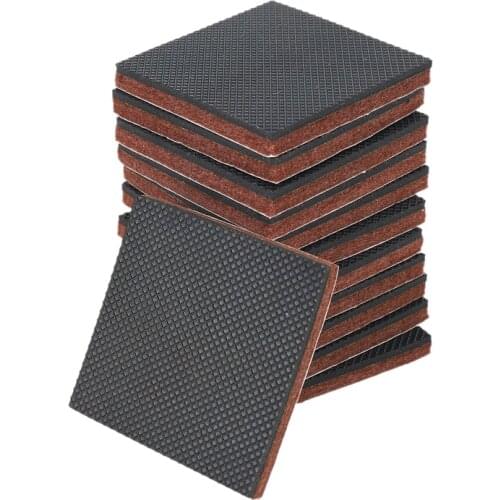 Non Slip Furniture Pads - Premium Furniture Grippers! Best Selfadhesive Feet Furniture Feet - Perfect Non Skid Furniture Pad Flo