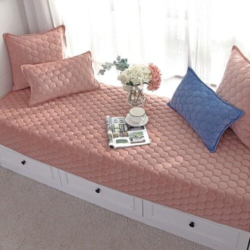 2020 New Short Plush Sofa Covers Couch Covers for Sofas Slipcovers 1/2/3/4 Seater Furniture Protector Cover Towels Sofa Set Pads