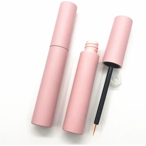 Wholesale Bulk 0.35 oz 10 ml Pink Eye line Masacra Lip Gloss Tube Cosmetic Make up Container Refillable Bottle Accessories
