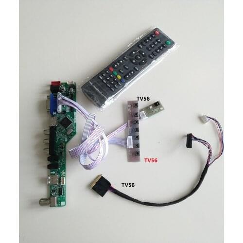DIY for Controller board Panel LTN156AT19 1366X768 Screen display HDMI-compatible VGA monit LVDS LED 40PIN 15.6"
