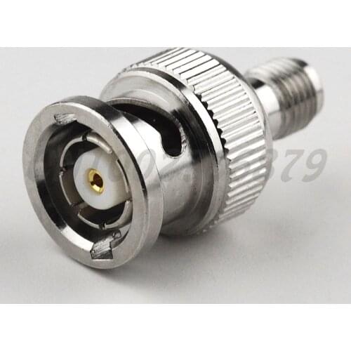 RF electrical BNC-SMA adapter RP-BNC Plug to RP-SMA Jack straight Reversed Polarity