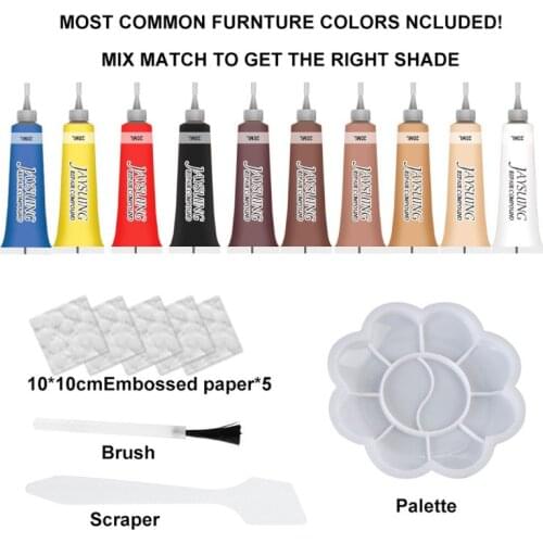 Furniture Clinic Leather Easy Restoration Leather Change Color Agent Leather Vinyl Refinish Restore Recolor Repair Kit
