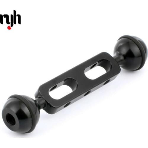RYH Aluminum Alloy Ball Joint Bracket Arm Diving Fill Light Arm for GoPro Xiaomi Sj4000 Osmo YI Sport Camera for DSLR Camera