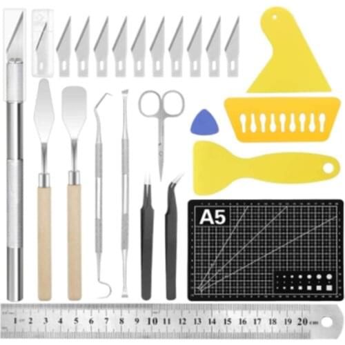 Scrapbooking Embossed Dried Flower Tool Set Cricut Tools Set Craft Basic Supplies Accessories For Home School Decorative