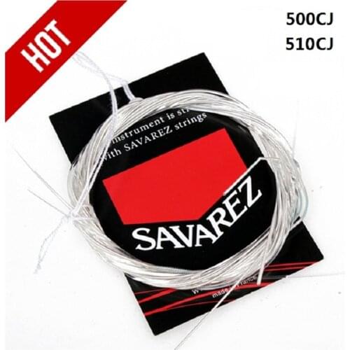 Savarez Classical Guitar Strings 500CJ 510CJ High tension Classic Nylon Guitar Strings New Cristal Corum Strings
