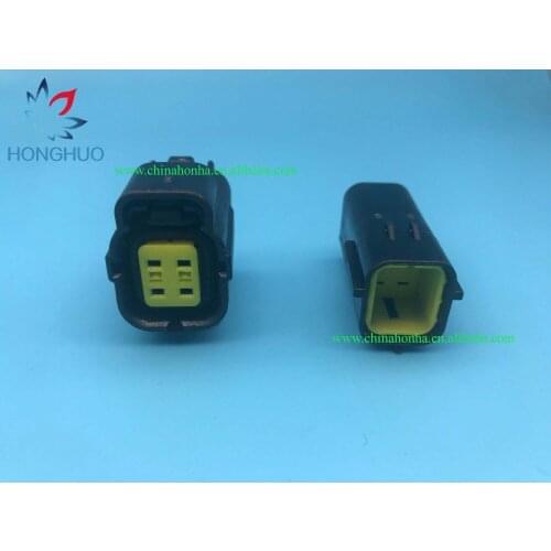 4 Pin Female Male Automotive Electrical Plug Waterproof Connector 174257-2 174259-2 For MAZDA 626 98-00 Oxygen Sensor