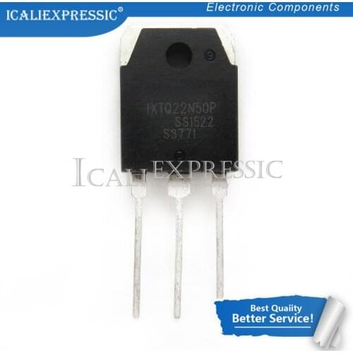 5PCS IXTQ22N50P IXTQ22N50 TO-3P 22A 500V In Stock