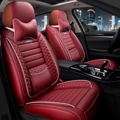 Car seat cover universal Leather for honda freed stream accord 2018 crv civic 2006 2011 city 2010 fit accessories seat covers