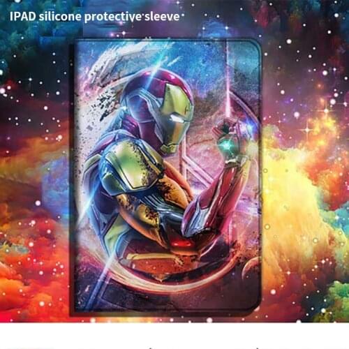 Marvel Avenger Spider Man Cover for IPad Pro Case for IPad Mini 1 2 3 Case for 9.7 2017 2018 IPad Air 1 2 9.7 Tablet Soft Fundas