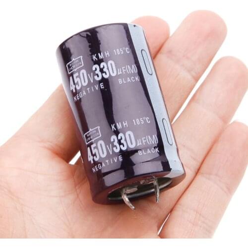 Electric Welder 450V 330uF Aluminum Electrolytic Capacitor Volume 30x50 Hard Foot Dropshipping