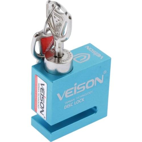 Metal Anti-theft Wheel Disc Brake Lock Security System For Motorcycle