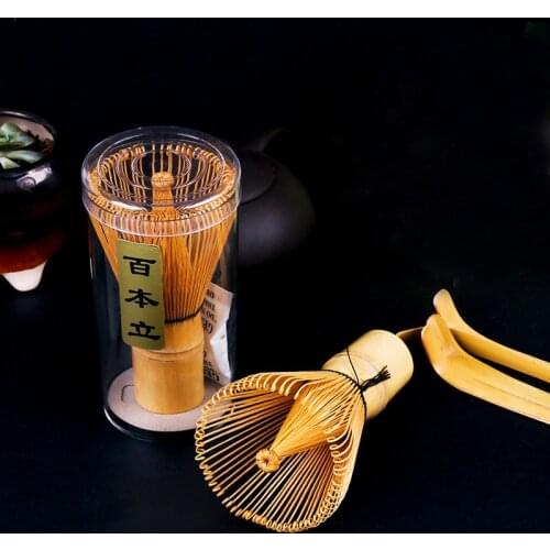 Fashion Hot Natural Bamboo Chasen Matcha Whisk Preparing For Green Tea Powder Chasen Brush Tool for Matcha New ZA4910