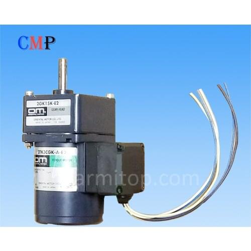 Motor 2TK3CGK-A-E2 Reducer 2GK15K-E2 for Sodick edm machine