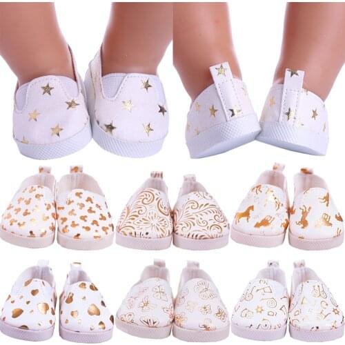 7 cm Doll Shoes For 43 cm Born Baby Clothes Items Accessories & 18 Inch American Doll Girl Toy & Nenuco,Gift