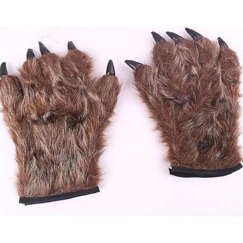 Wolf Gloves Orangutan Gloves Stage Performances Props Costume Party Halloween Christmas