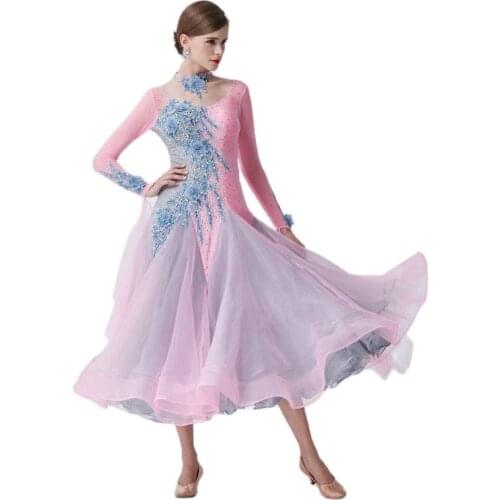 B-19371 High-end international standard ballroom dance dress ballroom latin dance dress for ballroom dancing for children