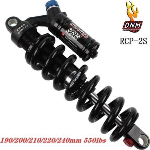 DNM RCP2S Shock Absorber Mountain Bike Rear Suspension Spring Shock Mtb Downhill DH Rear Shock 190mm 200m 220mm 240mm 550lbs