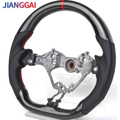 Carbon Fibre Steering Wheel Fit For Subaru BRZ STT STI WRX Toyota 86 FJ 2015-2021 Model