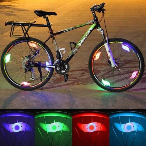 Bike Wheel Lights Bike Spoke Lights Cycling Wheel Wire Tyre LED Flash for Bicycle Accessorie Rim Tire Wheel Spoke Flash Light