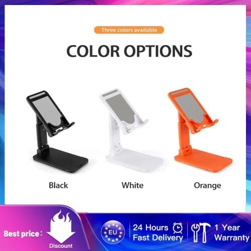 Telescopic Folding Tablet Mobile Phone Bracket Rotary Lift Anti-slip Desktop Bracket for IPhone IPad Samsung Lazy Charging Stand