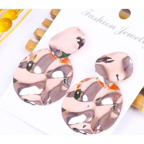 2020 Womens Earrings Jewelry Fashion Bohemian Style Retro Sculpture Harajuku Jewelry Korean Fashion popular Metal Earrings