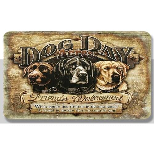 Animal Vintage Retro Metal Tin Signs Wall Plaques Bar Club Pub Plates Home Decor