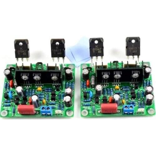 2Pcs Mx50 Se 100Wx2 Dual Channels o Power Amplifier Board Hifi Stereo Amplifiers Diy Kit