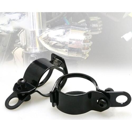 2021 New Metal Motorcycle Modified Turn Signal Light Indicator Mount Bracket Clamp