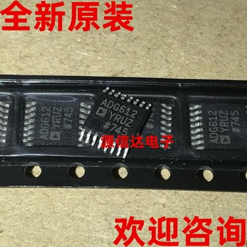 5PCS picture shooting of newly imported ADG612YRUZ TSSOP-16 analog switch and multiplexing chip