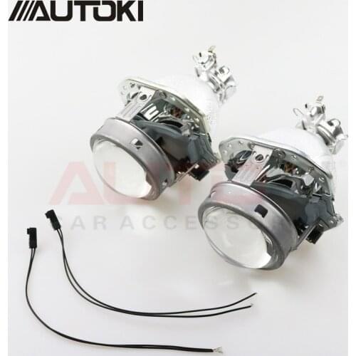 Autoki G4 EVOX-R HID Bi-xenon Projector Lens For AUDI A6L C5 A8 A4 B6 /BMW E39/Ford Fiesta/Benz ML W163/ Lancer EvoX-R/Passat B6