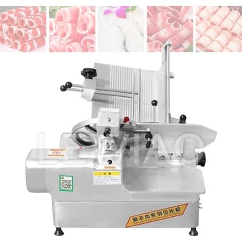 Automatic Meat Slicer Electric Frozen Beef Meat Slicer Lamb Slicer Cheese Slicer