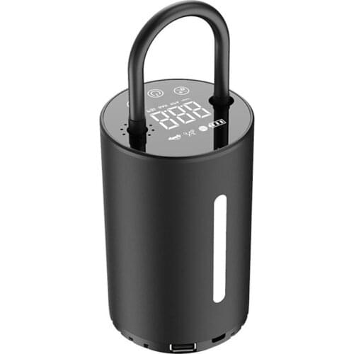 Car Electric Compressor Portable Air Compressor 150psi Air Pump Vehicle Tire Pressure Monitoring Electric Inflator Bike Pump