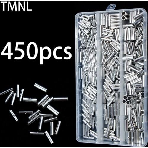 BN BOX Butt Wire Connector AWG 22-10 Copper Tinned Splice Crimp Terminal Sleeve Bare Terminals Crimping BN1.25 BN2 BN5.5