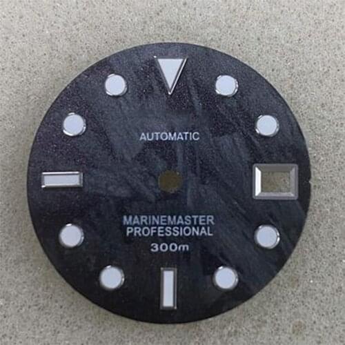 28.5MM Watch Dial w/Green Luminous for NH35/4R36 Watch Movement Dial Modification Spare Part