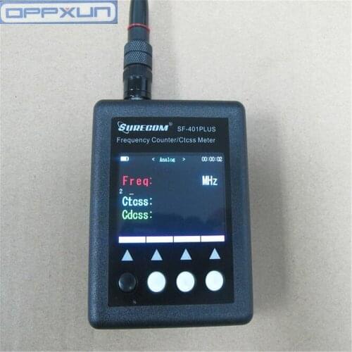 Oppxun SF-401 Plus Digitale Radio 100Mhz-3000Mhz Frequency Counter for Walkie Talkie Baofeng Kenwood Ctcss Cdcss meter