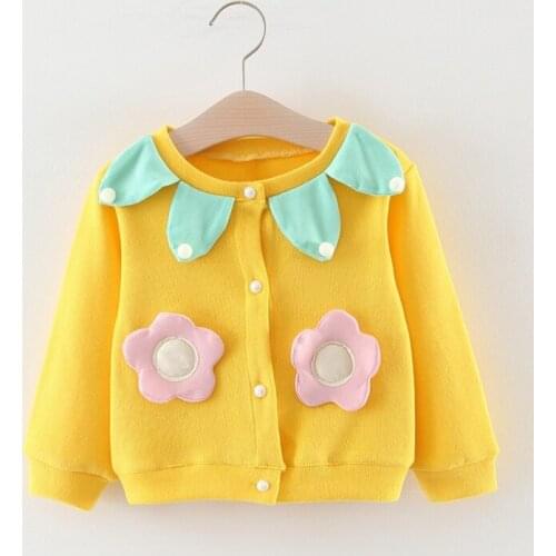 Baby Cardigan Baby Children Clothing Girls Knitted Cardigan Sweater Kid Spring Clothes Autumn Coat Cotton Sweater