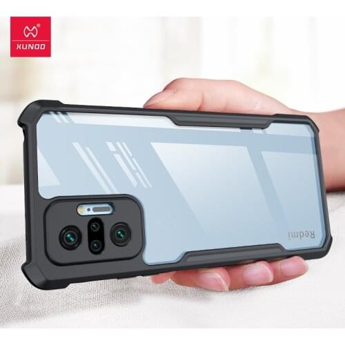 For Redmi Note 10 Pro Case, Xundd Airbag Case, For Redmi Note10 Pro Note 10 10S Case, Transparent Bumper Cover Shockproof Shell