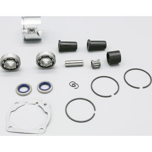 45mm & 46MM Piston Bearing Oil Seal Engine Motor Kit Fit For Husqvarna 55 50 Special, 51 Chainsaws Parts # 503 16 77-01 503