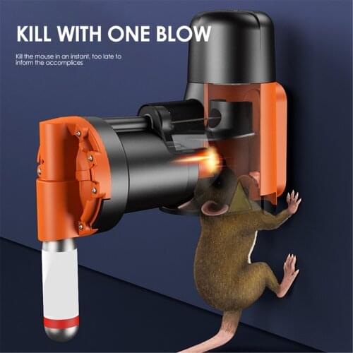 Intelligent Automatic Pneumatic Rodent Exterminator Indoor Domestic Rodent Trap Non-Toxic Multi-catch Rat Mouse Trap Machine